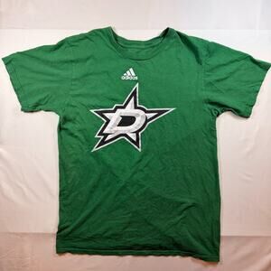 Adidas Dallas Stars NHL Mens Color Kelly Green Short Sleeve T Shirt Size Medium